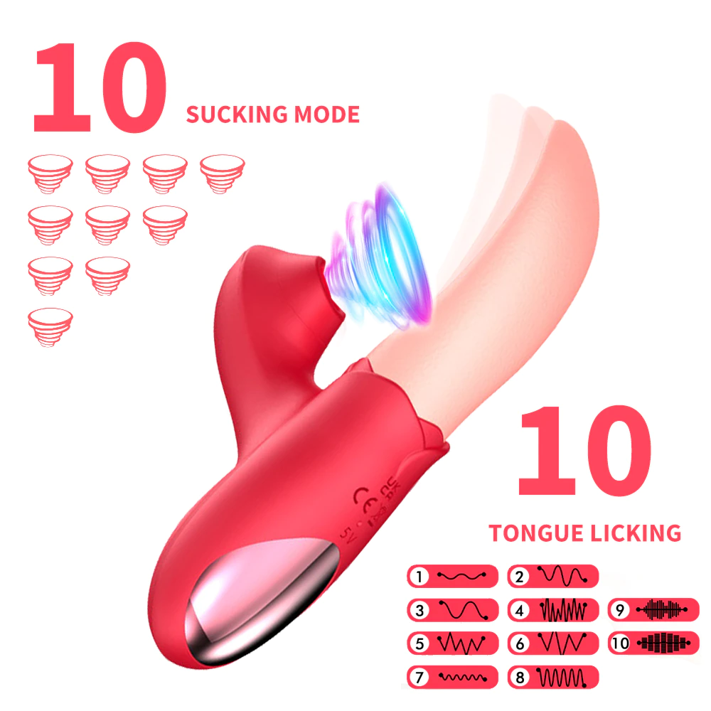 Tongue Licking Vibrator