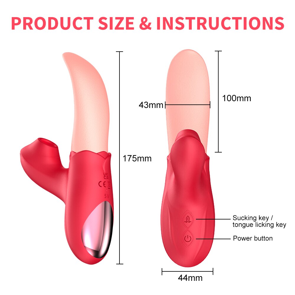 Tongue Licking Vibrator